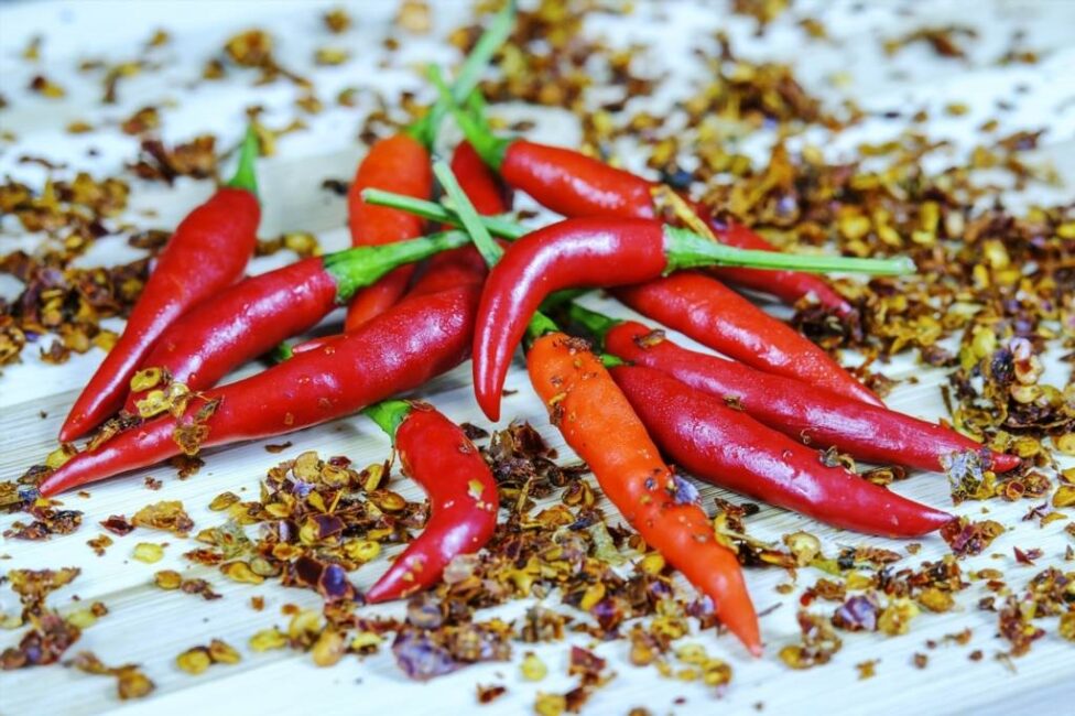 suszenie papryczki chili